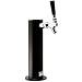Kitchen & Housewares : Single Tap Draft Beer Tower - Black Powder Coat - 3