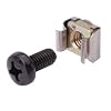 M6 Cage Nuts, Bolts & Washers for Rack Mount Equipment - Pack of 50 pieces