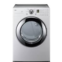 LG : DLE2101W 27 Electric Dryer with 7.3 cu. ft. Capacity White
