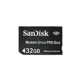 Sandisk Memory Stick PRO Duo, 32GB (SDIMSPD032GA1) Category: Memory Stick