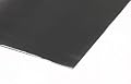 Neoprene 1/8in Rubber Sheet, 12in x 24in, Black, 60D Durometer