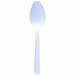Dart S5BW 5" Length, White Color, Light Weight Polypropylene Plastic Cutlery Bonus Teaspoon (Case of 1,000)