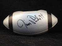 Signed Plunkett, Jim (Oakland Raiders) Plastic Mini Football