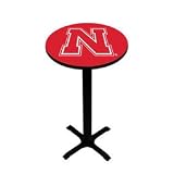 Nebraska Bar Pub Cafe Table Black