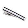 Men's Onyx Tie Bar in Stainless Steel