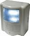 Large, ultra bright LED indicator flashes when someone knocks at the door. Use as a flashlight in power outages. It is portable and convenient for travelers. Can also be used in hotels, offices, dorms or one room apartments.