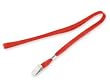 Battalion 2XKH5 Flat Neck Cord, Red, PK 10