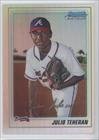 2010 Bowman Chrome Prospects Refractors #BCP105A - Julio Teheran/777