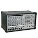 8 channel Micline Mixer With Built in 2 Channel Amplifier