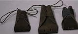 Hallmark 75600 Leather Dog Boots with Velcro, Large