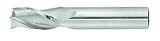 Niagara Cutter C330 Solid Carbide End Mill, Titanium Aluminum Nitride (TiAlN), 3-Flute, 30 Degree Helix Angle, Center Cutting, Single End, 5/8  Cutting Lg,  13/64Cutting Dia