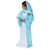Nativity Christmas Pageant Dressup Costume Mary Xmas 6/8