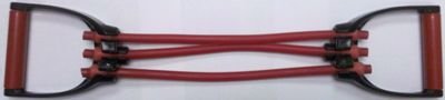 Best Price Lifeline USA Chest Expander with 40 lb Cables and Triple Grip Handles
