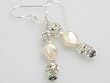Pearl Crystal Earrings Pearl Crystal Earrings