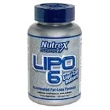 Lipo 6- Nutrex Liqui-Caps Weightloss Formula, 120 Liqui-Caps