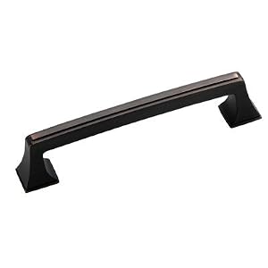 Amerock BP53529-ORB Mulholland Square Pull 128mm ,Oil Rubbed Bronze by Amerock