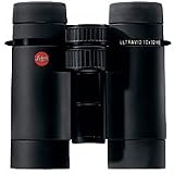 Leica 10 x 32 Ultravid HD, Water Proof Roof Prism Binocular with Black Rubber Armor, with 6.7 Degree Angle of View, U.S.A.