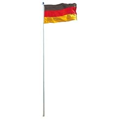 Fahnenmast 6,20m inkl. Deutschlandfahne 150x90cm