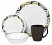 Corelle 16-pc. Squared Pattern Dinnerware- Round