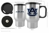 Auburn Tigers 16 oz. Stainless Steel Travel Mug (Set of Two)
