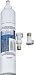 GE SmartWater In-Line Refrigerator Filter - White Finish