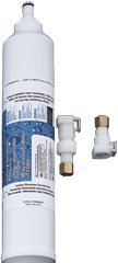 GE SmartWater In-Line Refrigerator Filter - White Finish