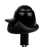 Bicycle Bell - Decibell II black alumnium with clear, loud ring
