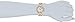 Anne Klein Women's AK/1148RGHN Rose Gold-Tone Horn Resin Bracelet Watch