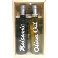 Acetum Organic Balsamic Vinegar and Olive Oil Gift Set by Acetum