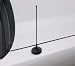 All Products : 1979-2009 Ford Mustang 8" (Shorty) Fixed Black Antenna