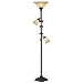 Kathy Ireland La Luz de La Vida Torchiere Floor Lamp