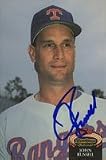 John Russell, Texas Rangers Autographed Card