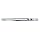 Xcelite XHT600 Serrated Round Point General Duty Tweezer with Plated Steel, 6" Overall Length
