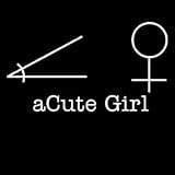 aCute Girl Ladies T-shirt