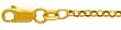 14k Gold Rollo Chain-2.5mm 16", 18", 20" or 24"