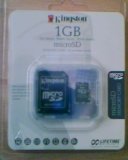 Kingston 1 gb. Micro SD/ Transflash card in retail packaging