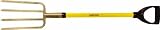 Ampco F-5FG, Garden Fork, 7 x 11-1/2, Fiberglass Handle
