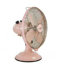 Minka-Aire Fans F300PNK 11" Retro Style Desk Fan - Pink