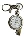 Novelty Whistle Keychain - Silver Whistle Keychain Quartz Clock