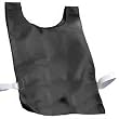 Nylon Pinnies - Dozen - Plain, Black - Sports Practice Attire