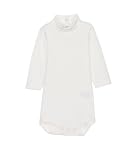 Petit Bateau - 68033 - body ML col roul&eacute; - mixte - blanc casse - 6 mois -