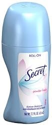Secret Antiperspirant/Deodorant, Roll-On, Powder Fresh, 2.2 oz.