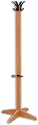Acorn Laser Hat and Coat Stand with Umbrella Ring and Strong Hooks H1550mm Cherry Ref 306772