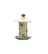 Bird Brain Carousel Sunflower Ceramic Bird Feeder
