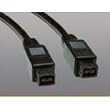 Tripp Lite F015-006 IEEE 1394b Firewire 800 Gold Hi-speed Cable, 9pin/9pin - 6ft