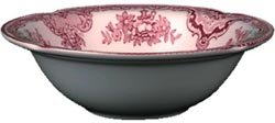 Johnson Brothers Old Britain Castles Pink Cereal Bowls 6
