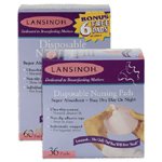 Lansinoh 20265 Disposable Nursing Pads, 60-Count Boxes (Pack of 3) 