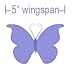 The Butterfly Grove Emily Butterfly Curtain Tieback for Baby, Purple Wisteria, Small/5