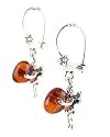 Amber Fairy Dangle Earrings
