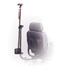 Drive Medical Power Scooter Cane / Crutch Caddy, Black